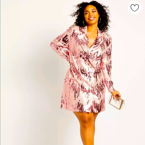Eloquii Dresses & Skirts - Eloquii Embellished Blazer Dress